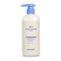 Merpil Back Acne/Body Trouble Improvement AC+ Magic Body Lotion, 1 unit, 400ml white