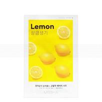 Missha Airy Adhesive Sheet Mask Lemon, 1 pack, 1 piece yellow