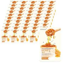 Eunyul Natural Honey Mask Pack 22ml, 1 pack, 50 pieces beige