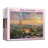 Puzzle Life Meilės miestas Paryžius Dėlionė PL150-30, Korėjos populiarios dėlionės beige