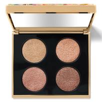 Bobbi Brown Moon Struck Luxe Eyeshadow Quad Palette FY24 Kerry Rosenthal Collection, Skyline Shimmer, Bronze Light, Mars, Morning Coffee, 1 piece white