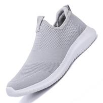 Madingi vasariniai vyriški kedai, įsispiriami vyriški laisvalaikio batai, lengvi, patogūs, kvėpuojantys, poros vaikščiojimo batai, sportbačiai Zapatos Hombre 43 gray
