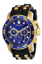 Invicta Pro Diver 17882 Vyriškas kvarcinis laikrodis auksas