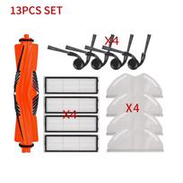 Fit For Xiaomi Robot Vacuum S40 OV81 BHR084AEU Vacuum Parts Main Roller Side Brush HEPA Filter Mop Cloth Accessories Spare Parts as the picture violetinė