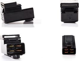 Ekranuota 4 kontaktų relė, suderinama su Yamaha 29U-81950-93-00 / ACA 12115-1 Pagaminta Japonijoje