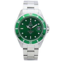 Elgin FK1405S-GR Automatic Diver Watch - Green sidabras