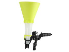 Plastikinis piltuvėlis su spaustukiniu užsegimu, 125 mm skersmens piltuvėlio dalis 1