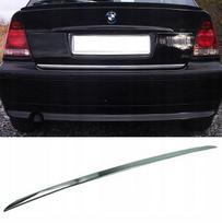 BMW 3 E46 Compact – Chromuotas bagažinės apdaila – Bagažinės dangčio akcentas – Aukščiausios kokybės automobilio galinė detalė – blizgesio stipriklis