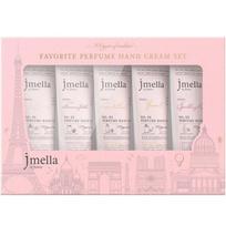 JMELLA in France Favorite Perfume Hand Cream 5-piece set, 1 set white