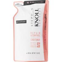 Kose Steven Knoll Repair Control Kondicionierius W (Užpildykite) 400 ml Šampūnas/kondicionierius (priemoka) Norėdami papildyti talpą: 1: Tvirtai laikykite dangtelį ir cu