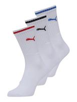 PUMA Kojinės mėlyna / raudona / juoda / balkšva