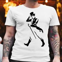 Johnnie Walker Logo Classic T Shirt Essential All Size L black