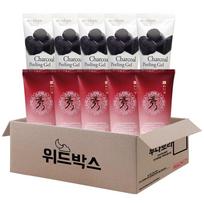 [With Box] Arahant Peeling Gel 180ml 10pcs (5 herbal water + 5 charcoal) black