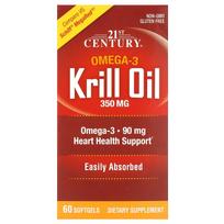 21st Century, Krill Oil, 300 mg, 60 Softgels