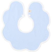 10 types of big rolling bibs for infants, 1 conch, 1 piece, 1 piece white