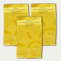 Eloel Pangpang Yellow Big Sun Cushion Plus Refill SPF50+PA++++, 25g, 3 pieces yellow
