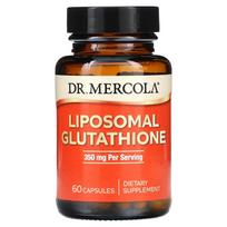 Dr. Mercola, Liposominis glutationas, 350 mg, 60 kapsulių (175 mg vienoje kapsulėje)