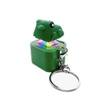 Duck And Frog Keyboard Fidget Toy Keychain, Frog Fidget Clicker With Led Light, Adult Stress Relieving And Anxiety Sensing Toy blue