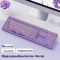 OLOEY Retro Mechanical Wireless Keyboard with Knob