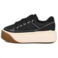 UGG Fashion Platform Fabric Low top Casual Shoes Unisex Black 1167499-BLK EU 36 black