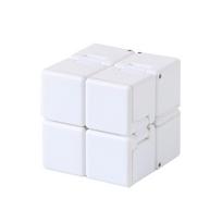 Infinity Cube Sensory Fidget Toy, Fidgeting Game For Kids And Adults, Cool Mini Toy For Stress And Anxiety Relief And Kill Time white