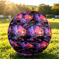 Custom Name Text Size 5 Football,GTA Standard Training Soccer Ball Size 5 pink