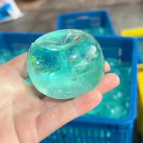 Stress Relief Toy Squishy Fruit Series Ball Slow Rebound Decompression Fidget Toy Anxiety Relief Desk Toy Gift blue