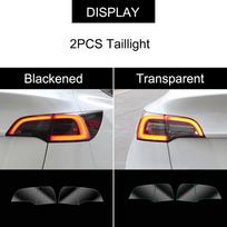 For Tesla Model 3 Y 2017-2023 TPU Blackened Headlight Taillight Foglight Protective Film Modification Black Color Changing Films Model Y Blackened
