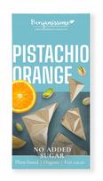 Benjamissimo Pistachio Orange Vegan Chocolate Sugar Free 60G 60g