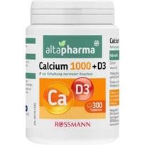 Rothmans Altapharma Kalcis 1000 + Vitaminas D3 300 Tablečių