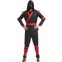 M-XL Halloween Male Samurai Costume Ninja costume Fighter Invisible Naruto Warrior costume Uniform M juoda