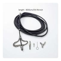 Drain Auger with Attachments Flexible Cleaning Cable Hassle Core for black