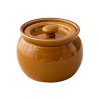 350ml/400ml Keraminis troškinimo puodas Didelės talpos lėtai verdantis indas Porcelianinis garinimo puodas Restoranui 350ml ruda