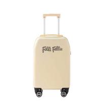 Folli Follie FF Hexagonal Spinner Carry-on Luggage white