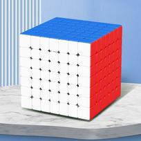 Sengso Magic Cube 4X4 5X5 6X6 7X7 8X8 Speed Magic Cube Tank Series Stickerless Puzzle Designated For Competition Cube Kid Toys blue