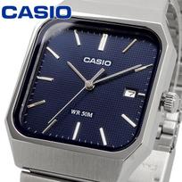 CASIO Standard Analog Quartz Overseas Watch, Navy, MTP-B185D-2A1V gray