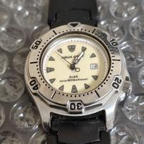 SEIKO ALBA Diver Aqua Gear 200M Quartz Watch [Working Condition] (Management Code K26M) beige
