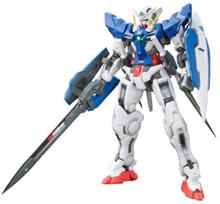 RG Mobile Suit Gundam 00 Gundam Exia Mastelio Plastikinis Modelis Rinkinys GN-001 1/144 Iš anksto nudažytas gray