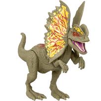 Mattel Jurassic World Hikaru Dilophosaurus metų amžiaus ir HNC12 Pažeistas! [Bendras ilgis apytiksl. 19.8 cm] [4 aukštai] beige