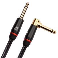 MONSTER CABLE Instrumentinis kabelis Bosinės gitaros kabelis Ilgis 12 pėdų Tiesus XL kištukas M BASS2-12A 600549 [] black