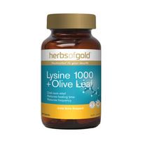 Herbs of Gold Lysine + Olive Leaf 100t