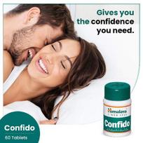 Himalaya Confido tabletės | 60 tablečių | Palaiko vyrų sveikatą ir gyvybingumą 3 pack of 60 tab