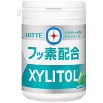 LOTTE Xylitol Gum + Fluoride [Peppermint] Slim Bottle 125gFeatureFluoride-containing products from FeatureFluoride-containing products from the xylito 1
