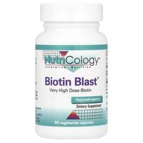 Nutricology, Biotin Blast, 90 daržovių kapsulių