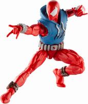 Hasbro Marvel Legends Retro pakuotė 6 colių veiksmo figūrėlė Scarlet Spider 2024 Legends ML Clone Ben Reilly Spider-Man [Prekė] gray