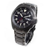 Promaster Watch 20 ATM Water Resistant Radio Solar Day Date Black [Citizen] & AT6085-50E Men's juoda
