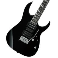 GIO Ibanez elektrinės gitaros rinkinys pradedantiesiems su priedų rinkiniu (Juodasis riteris) GRG170DX-BKN