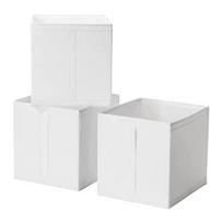 IKEA SKUBB Baltas 10186390 Baltas dėklas, balta