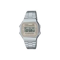 CASIO Unisex VINTAGE Series Yellow Watch A168wa-8a A168wa-8a Beige Regular Watch Box gray