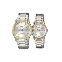 Casio laikrodžių serija-LTP kvarcinis mechanizmas, nerūdijančio plieno apyrankė, japoniškas ir korėjietiškas laikrodis, tas pats stilius vyrams ir moterims, MTP-1183G-7A<P-1183G-7A sidabras